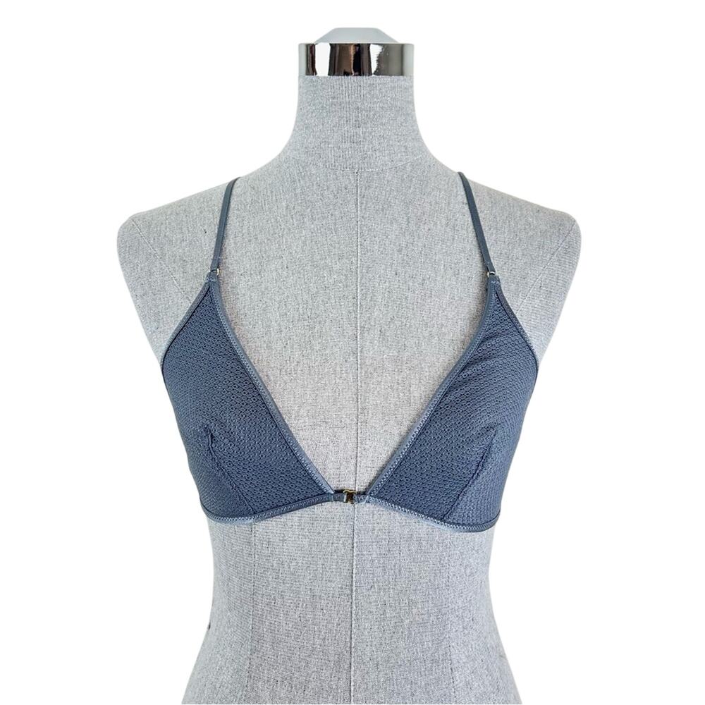 Victorias Secret Sheer‎ Mesh Gray Strappy Bralette